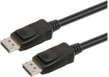 Prokord Prokord Cable Displayport 1.4 - Displayport 1.0m Black 1m 20 Pin Displayport Han 20 Pin Displayport Han