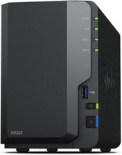 Synology DiskStation DS223 NAS- & lagringsservrar Skrivbord Nätverksansluten (Ethernet) RTD1619B