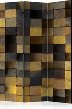 Skærmvæg Wooden cubes