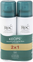 Spray Deodorant Roc Keops Spray Tørt (2 x 150 ml)
