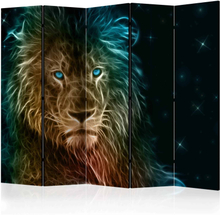 Skærmvæg Abstract lion... II