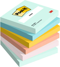 3M 7100259201 självhäftande anteckningsblock Torg Multifärg 100 ark