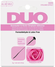 DUO Rosewater & Biotin Striplash Adhesive - Dark 5 g