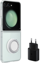 Samsung EF-XF73KKTEGWW mobiltelefonfodral 17 cm (6.7") Utbytbara fodral Transparent