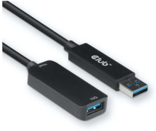 CLUB3D CAC-1411 USB-kablar 5 m USB 3.2 Gen 2 (3.1 Gen 2) USB A Svart