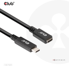 CLUB3D CAC-1529 USB-kablar 2 m USB 3.2 Gen 1 (3.1 Gen 1) USB C Svart