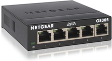 NETGEAR GS305 Ohanterad L2 Gigabit Ethernet (10/100/1000) Svart