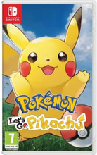 Videospil til Switch Pokémon Let's go, Pikachu