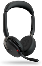 Jabra Evolve2 65 Flex Headset Kabel & Trådlös Huvudband Kontor/callcenter Bluetooth Svart