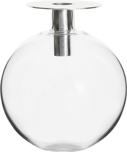 Sagaform - Top vase/lysestake 18 cm sølv