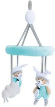Baby legetøj Baby Nap Polochon Blå med lyd Vugge til baby