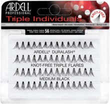 Triple Individuals Duralash Knot Free Flares Medium Black