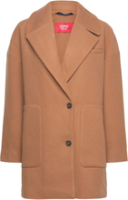 Women Coats Woven Regular Outerwear Coats Winter Coats Brun Esprit Casual*Betinget Tilbud