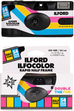 Ilford ILFOCOLOR Single Use Camera Rapid half frame with 54 exposures