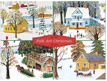 Folk Art Christmas Deluxe Notecard Collection (bok, kartonnage, eng)