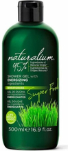 Duschtvål Super Food Wheatgrass Energizing Naturalium (500 ml)