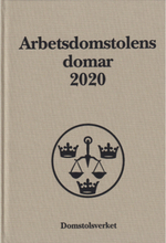 Arbetsdomstolens domar årsbok 2020 (AD) (inbunden)