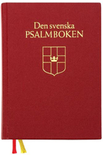Den svenska psalmboken (bänkpsalmbok - röd) (inbunden)