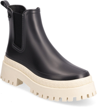 Everly 02 Shoes Chelsea Boots Black Lemon Jelly
