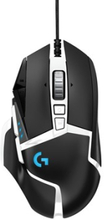 Logitech Gaming Mouse G502 (hero) 16,000dpi Mus Kabling Hvid; Sort