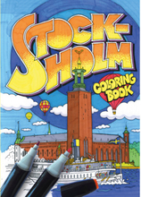 Stockholm coloring book (bok, danskt band)
