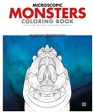 Microscopic monsters coloring book (häftad)
