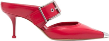 Alexander McQueen sko med hæl rød