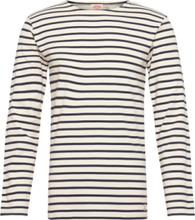 Breton Striped Shirt Héritage Designers T-Langærmet Skjorte Brown Armor Lux