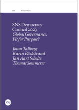 SNS Democracy Council 2023 Global Governance: Fit for Purpose? (häftad)
