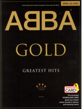 ABBA Gold , singalong (häftad, eng)