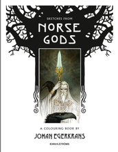 Sketches from Norse Gods - A Colouring Book