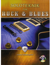 Soloteknik för rock & blues med CD (häftad)