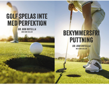 Golf spelas inte med perfektion ; Bekymmersfri puttning (bok, danskt band)