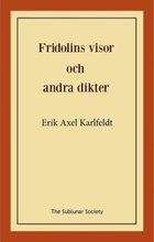 Fridolins visor och andra dikter (häftad)