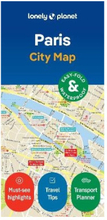 Lonely Planet Paris City Map (bok, eng)