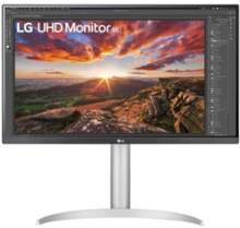 LG 27UP85NP-W platta pc-skärmar 68,6 cm (27") 3840 x 2160 pixlar 4K Ultra HD LED Vit