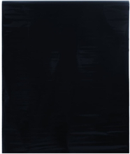 Fönsterfilm statisk frostad frostad svart 45x1000 cm PVC