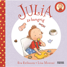 Julia är hungrig (bok, board book)