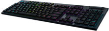 Logitech G G915 LIGHTSPEED Wireless RGB Mechanical Gaming Keyboard – GL Clicky tangentbord Trådlös RF + Bluetooth Nordic Kol