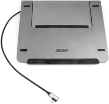 Acer HP.DSCAB.012 Ställ för bärbara datorer Ställ till bärbara datorer Silver 39,6 cm (15.6")