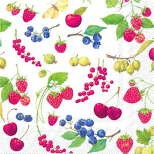 IHR - Serviett fruits of summer 33x33 cm