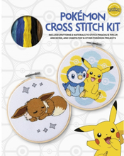 Pokémon Cross Stitch Kit (häftad, eng)
