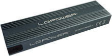 LC-Power LC-M2-C-MULTI-3 Hölje för lagringsenheter SSD-inkapsling Antracit M.2