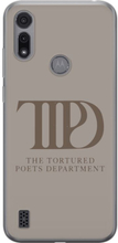 Motorola Moto E6i Läpinäkyvä kuori The Tortured Poets Department