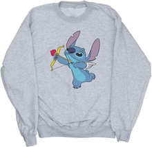 Disney Girls Lilo And Stitch Stitch Cupid Valentines Sweatshirt