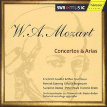 Wolfgang Amadeus Mozart : Concertos and Arias (Gulda, Grumiaux, Szeryng,