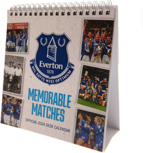 Everton FC 2024 Desktop Calendar