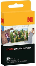 Kiiltävä valokuvapaperi Kodak (50 osaa)