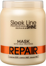 Sleek Line Repair Mask silkkinaamio vaurioituneille hiuksille 1000ml