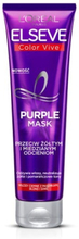 Elseve Color-Vive Purple Mask hiusnaamio keltaisia ja messinkiisiä sävyjä vastaan 150ml